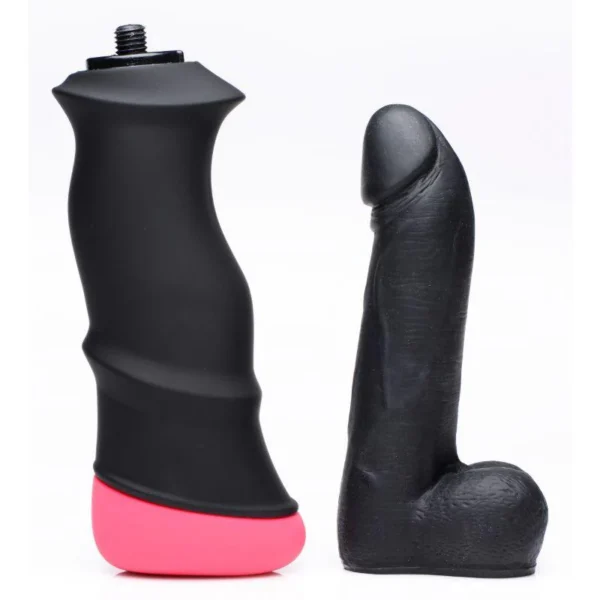 Hand-Held Pounder Thrusting Dildo