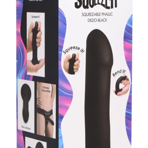 Squeezable Phallic Dildo